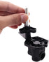 2 Pcs Desk Lamp Clamp, Hardware Bracket Clamp for DIY Lighting Accessories, Fixed Clip Table Lamp Holder
