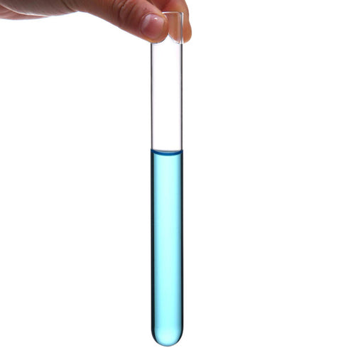 10 Counts 20x100mm 25ml 20mm 10cm Glass Test Tube Approx OD Length Lab Glassware