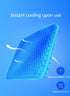 Mergct Upgraded Gel Cushion: Oversized, Thickened Honeycomb-Pattemed Silicone Pregnancy Chair Pad forOffice, Classroom
