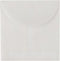 LUXPaper Glassine Open End Square Envelopes | 2 3/4" x 2 3/4" | 30lb. Text | 250 Qty