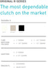 R8 Clutch for 1 Inch Tube, Natural