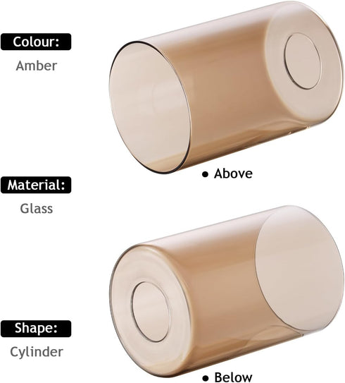 WEIYOUDJ 4.72 6 IN,E26 1-5/8 Inch Diameter IN, Tall Base Fitter,Wall lamps or Pendant Lamps Replace Lampshades
