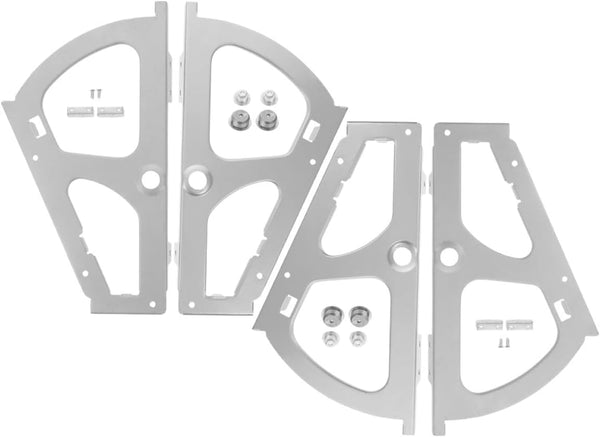 ABOOFAN Shoe Cabinet Flip Frame Hinges Metal Drawer Replacement Brackets for Single-Layer