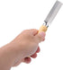 Rhombic File Hand Saw Sharpening Tool Wooden Handle Coated File Hand Files 3in(75mm), 4in(100mm), 5in(125mm) (5 inches (125mm))