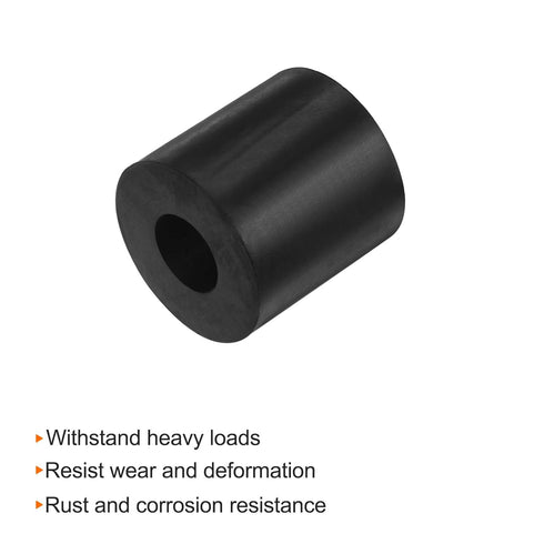 HARFINGTON 4pcs Rubber Spacer, 1.57 Inch OD, 0.63 Inch ID, 1.57 Inch Thick Neoprene Round Anti Vibration Isolation Pads