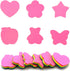 Fun Shaped Colored Sticky Notes, Heart Sticky Notes, Self-Stick Notes in 6 Different Shapes by Baryuefull