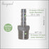 1/2 3/8" Pack 4 NPT thread x hose barb fitting, Stainless Steel for Home brewing and Wine making Supplies repair kit