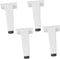 Uonlytech 4pcs Cabinet Feet for Bathroom Furniture Support Height Sturdy Legs for