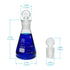 Scientific 150ml Erlenmeyer Conical Flasks Set - Graduated 3.3 Borosilicate Glass with Ground Glass Stoppers, Pack of 3