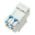 Uxcell 2 Poles 3A 230/400V Low-voltage Miniature Circuit Breaker Din Rail Mount DZ47-63 C3