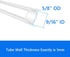 9/16" 5/8" Aquaponics(26.25 Quickun Silicone Tubing, ID x OD High Temp Food Grade Tubing Pure Silicone Hose Line Tube