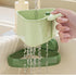 Generic Bathroom(1pcs) Suction Cup Sink Strainer Corner Rack, Corner Sink Strainer, Automatic Dumping Triangular Sinks