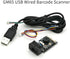 Bloepum GM65 1D 2D CMOS USB Wired Barcode Scanner Bar Code Reader QR Code Reader Module Buzzer for Reminding with Cable