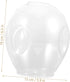Glass Lights Shade Replacement Glass Globe Shade Wall Sconce Lamp Globes for Light Fixtures Sphere Lamp s for Pendant