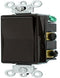Leviton 5604-2 15-Amp 120/277-Volt Residential Grade Decora Rocker 4-Way AC Quiet Switch, Mahogany , Brown by Leviton