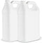 kitchentoolz 1 Gallon Jug F-Style HDPE Container with Secure Seal Lid - Heavy-Duty Storage Bottle, Pack of 2