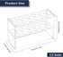 OLYCRAFT 1.8x5.5x3.5 Inch Clear Acrylic Test Tube Rack 12 Sockets Test Tube Display Stands Acrylic Centrifuge Tube Rack Transparent Test Tube Holder for 10ml Test Tube Chemistry Laboratory