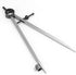 Adjustable Wing Divider Craft Tool, 200mm Line Location Scriber Drawing Compasses for Industrial Woodworking Household