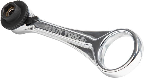 Klein Tools 65200 Ratchet Set, 5-Piece Mini Ratchet Set with Phillips, Slotted, and Adapter for Tight Spaces