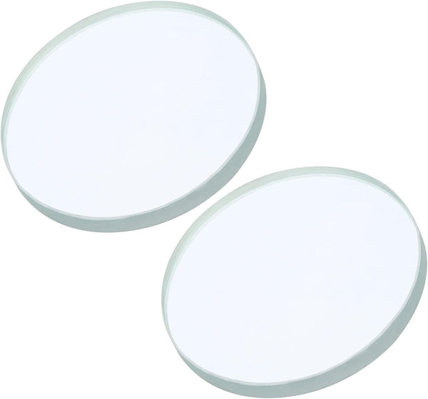 YOKIVE 2 Pcs Double Concave Lens, Clear Glass Optical Lenses for Photography, 200mm Focal Length