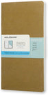 Moleskine Chapters Journal, Slim Medium, Dotted, Tawny Olive, Soft Cover (3.75 x 7)
