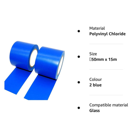 Maveek 2 Rolls Electrical Tape 2 Inch | Silicone Waterproof Repair Insulation Tape Roll for Outdoor Pipes or Windows (2