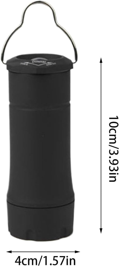Generic 2-in-1 Camping Lamps Battery Operated Work Lantern, Flashlight | Portable Tent Light, Detachable Hook LED