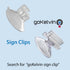 Suction Cup for Signs 1-3/4 inch (45 mm) - 10 Pack Made in USA (Medium)