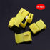 AKOAK 50 Pack 12-10 Gauge Yellow Double Run Solderless Wire Connectors, Quick Splice Electrical Wire Splice Connectors