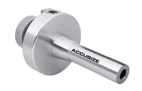 Accusize Industrial Tools R8 Shank Shell Face Mill Arbor Adapter Holder: 1 1/2'', Range: 4''-5'', 7/16''-20, Fg22-8096