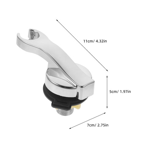 Didiseaon Adjustable Shower Head Holder for Salon Shampoo Bed Accessories, Universal Faucet Adapter with Sturdy Abs