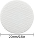 YHXiXi 2 64PCS 20mm Pieces Synthetic Filter Paper Stickers Filter Disc Mushroom Filter Disc Mushroom Applied Under Wide