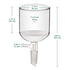 Buchner Funnel with Coarse Frit (G1), Borosilicate Glass, 500 mL, 24/40 Joint