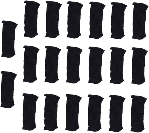 SHERCHPRY 20Pcs Breathable Disposable Underwear for Women Comfortable Black Mesh Panties for