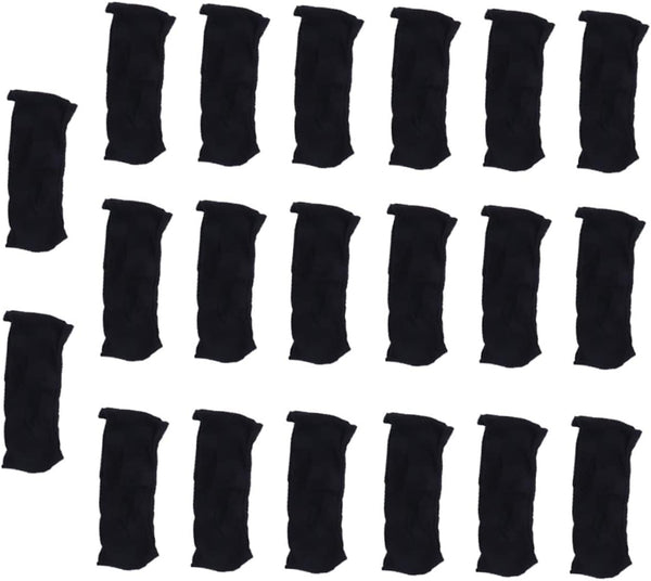 SHERCHPRY 20Pcs Breathable Disposable Underwear for Women Comfortable Black Mesh Panties for