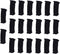 SHERCHPRY 20Pcs Breathable Disposable Underwear for Women Comfortable Black Mesh Panties for