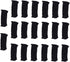 SHERCHPRY 20Pcs Breathable Disposable Underwear for Women Comfortable Black Mesh Panties for