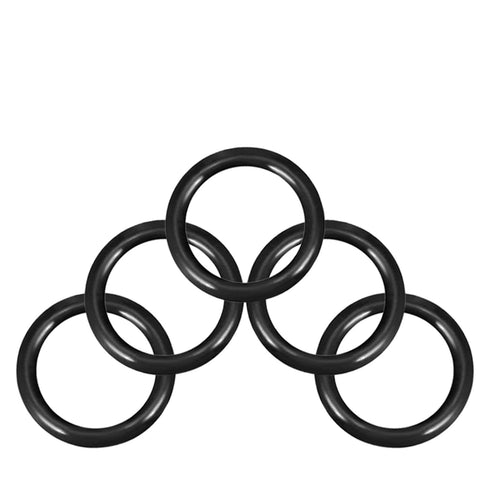 Othmro 10pcs Nitrile Rubber O-Rings, 5mm Wire Dia 45mm OD Metric Sealing Washers for Oil or Air Sealing