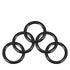 Othmro 10pcs Nitrile Rubber O-Rings, 5mm Wire Dia 45mm OD Metric Sealing Washers for Oil or Air Sealing