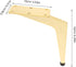 NUOBESTY Couch Leg: Modern Metal Sofa Leg - Cabinet Feet for Furniture Coffee Table Couch & Tv Stand - Support Feet