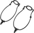 MUNEFE E26 (2Pcs) Lamp Shade Harps Holder, Lamp Harp Holder Kit, Metal Lampshades Holder with Light Base for Table