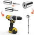 Universal Socket, Self-adjusting Socket Fits Standard 1/4'' - 3/4'' Metric, Adapter Socket for Wrench Ratchet