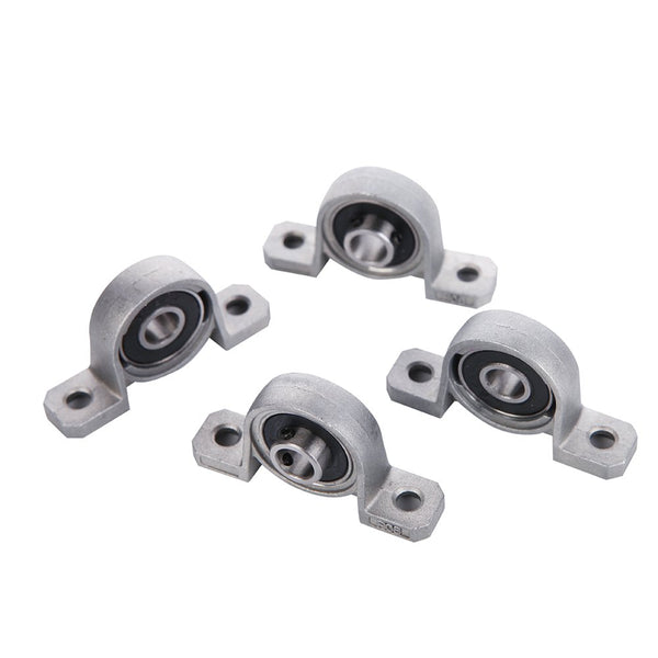 Eowpower 4 Pieces Ball Mounted Pillow Block Insert Bearings, 8 mm Bore Diameter