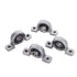 Eowpower 4 Pieces Ball Mounted Pillow Block Insert Bearings, 8 mm Bore Diameter