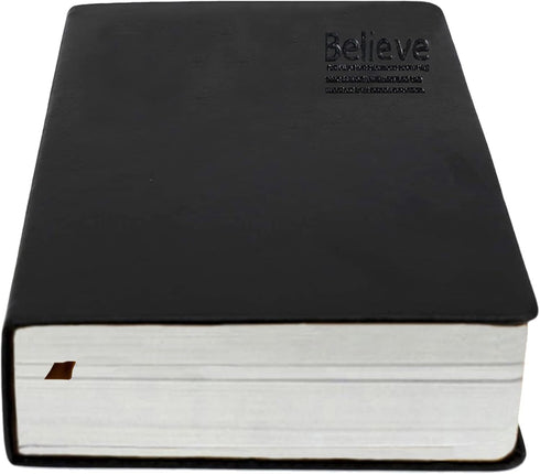 Lemical Thick Leather Journal Notebook, 720 Pages, B6 Hardcover, 360 Sheets Lined Paper, Ideal Gift for Travel