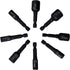8 Pcs Tap Socket Wrench, High Hardness Alloy Steel Socket Taps, 1/4 Hex Shank Air Screwdriver Accessories