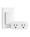 DEWENWILS Remote Control Outlet, Wireless Light Switch for 2 Independent Control Sockets