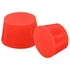 MECCANIXITY Silicone Rubber Tapered Plug - 36mm to 43mm Solid Red for Powder Coating, Laboratory Use (2 Pieces)