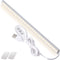 DWEPTU USB Powered Under Cabinet Lighting, 12" Tool-Free Mount Dimmable LED Strip