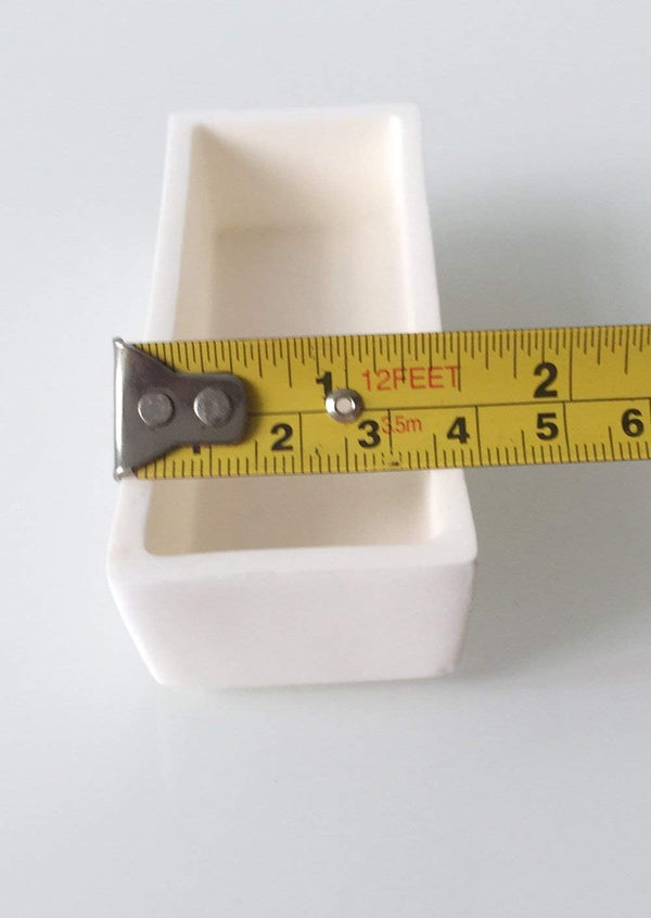 OTOOLWORLD 99.3% Alumina Crucible, Al2O3 Assay Crucible for Laboratory (100x40x20MM)